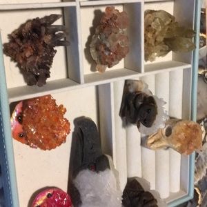 Hand Carved Crystals and specimens